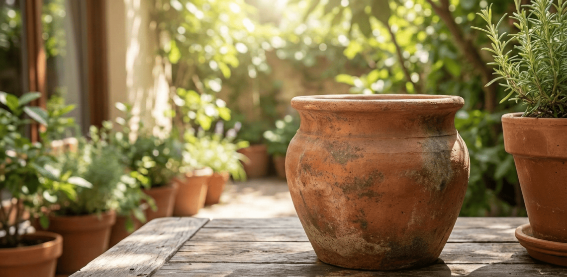 clay water pot
