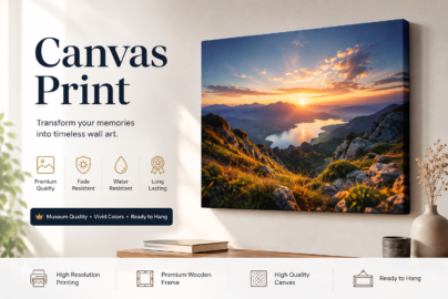 Canvas print - photostop