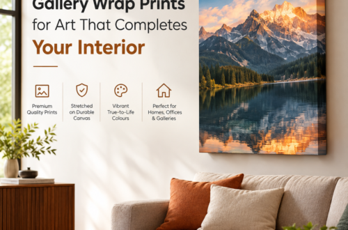 Gallery Wrap Prints for Modern Interiors